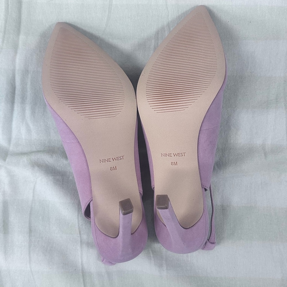 Nine West Blush Pink Heels - Picture 4 of 8